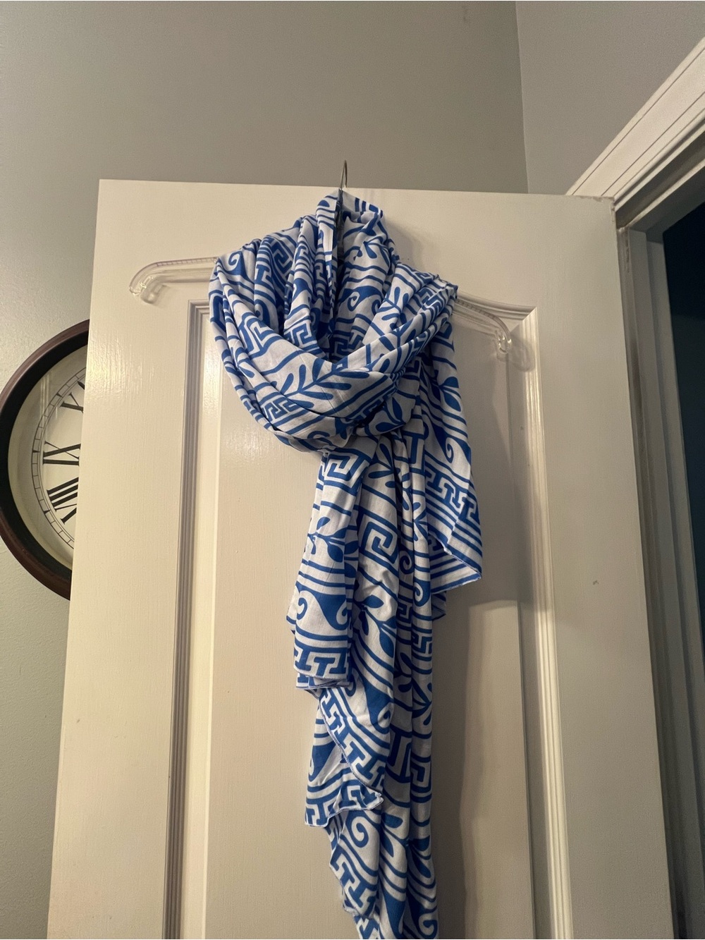 NWT Greek Modern Art long scarf, Shaw, wrap
